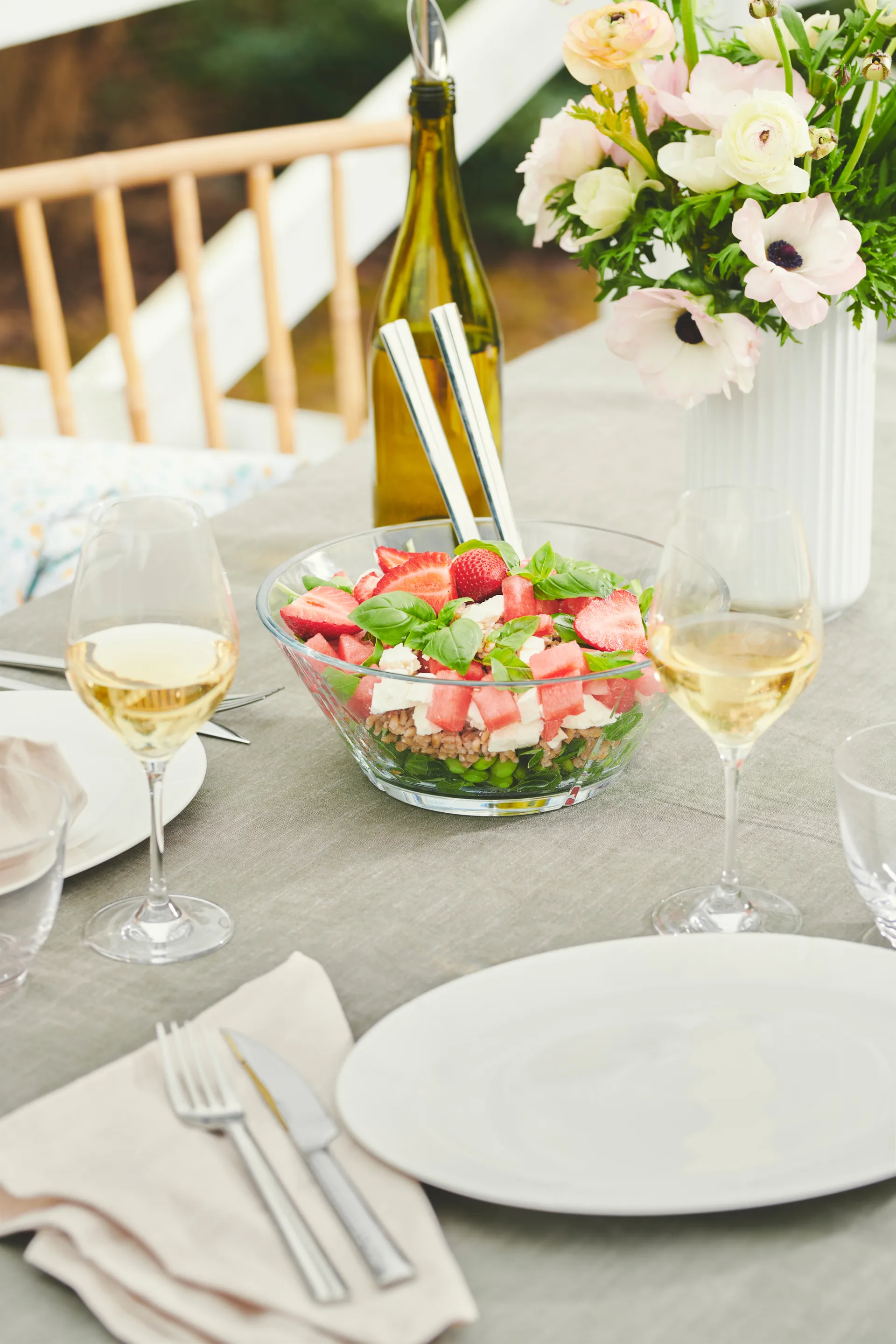 Grand Cru Soft serveerset wit 16-delig, Wit Rosendahl