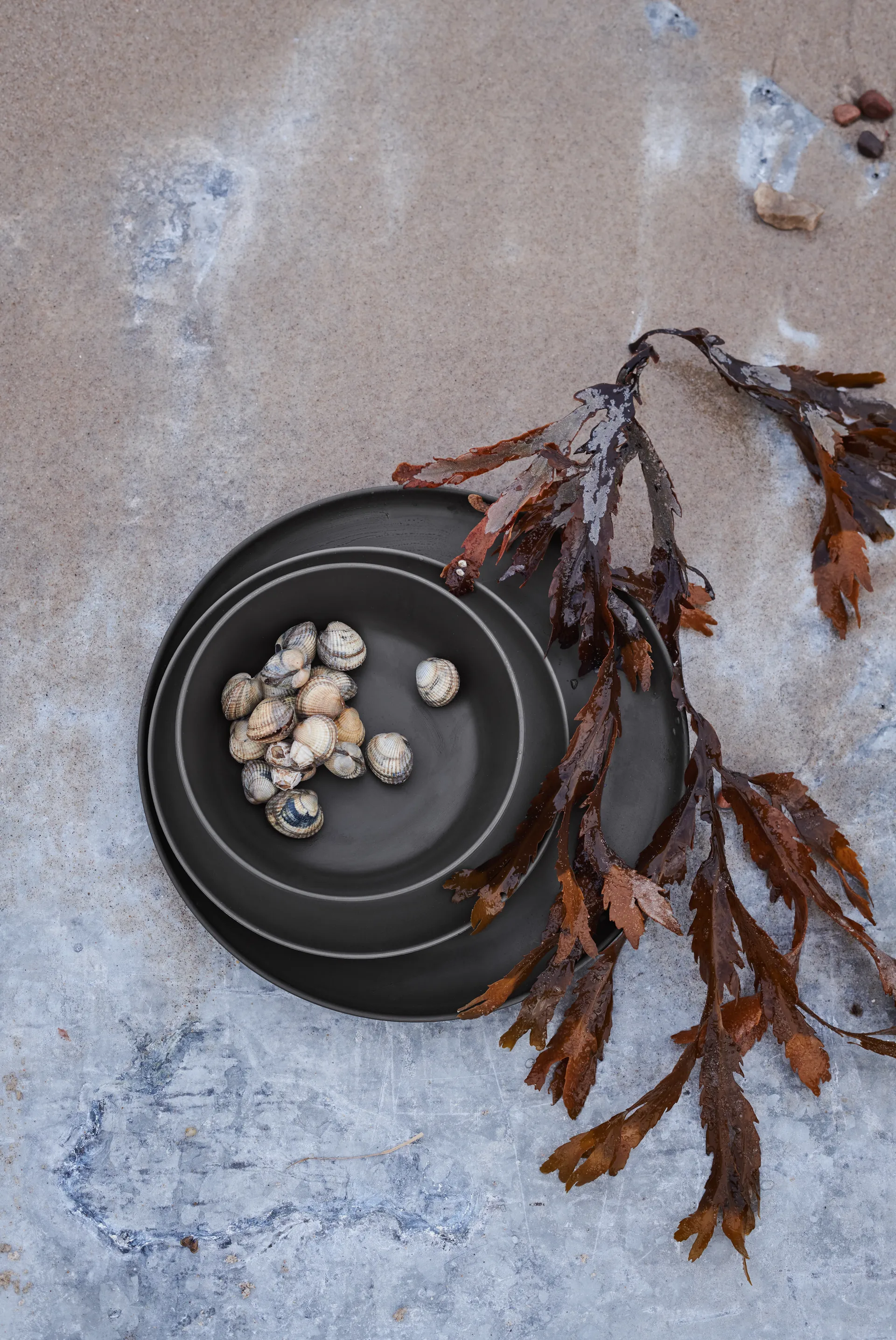 Grand Cru Take bord Ø19,5 cm 2-pack, Grijs Rosendahl