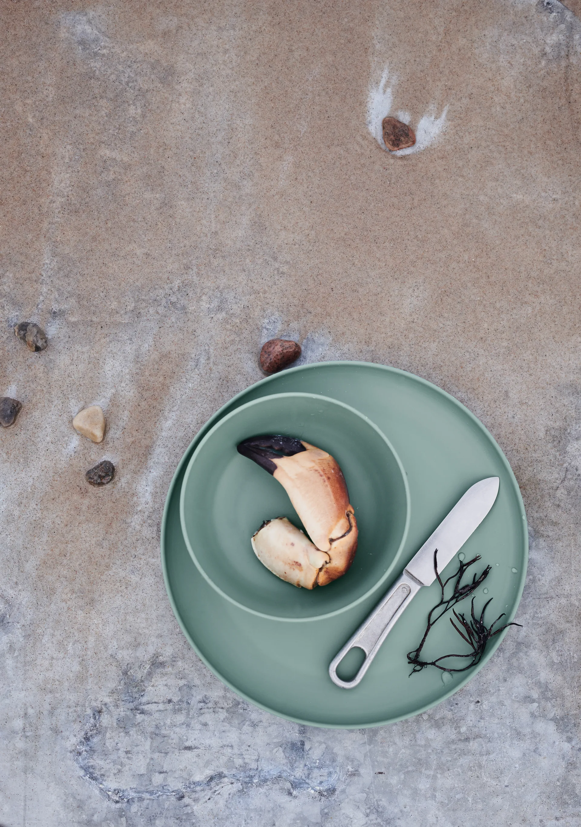 Grand Cru Take kom Ø15,5 cm 2-pack, Mistgroen Rosendahl