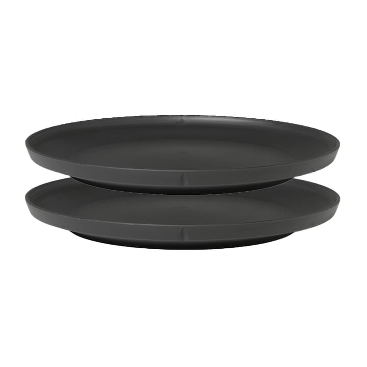 Grand Cru Take melamine bord Ø26 cm 2-pack - Grijs - Rosendahl