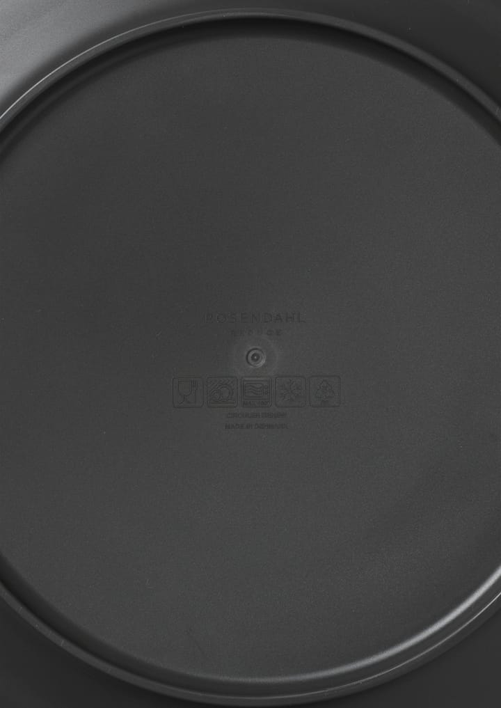 Grand Cru Take melamine bord Ø26 cm 2-pack, Grijs Rosendahl