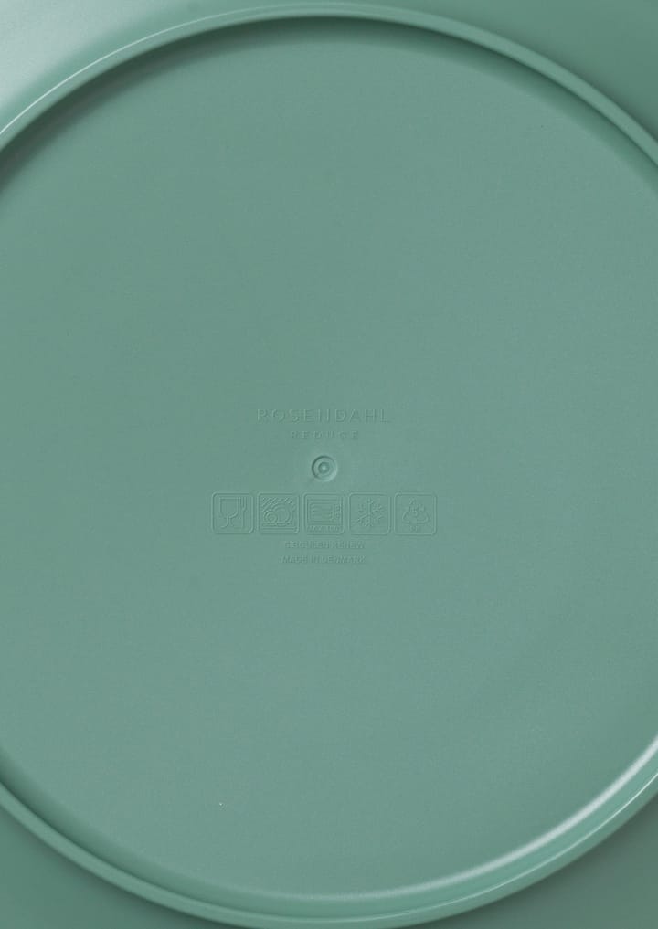Grand Cru Take melamine bord Ø26 cm 2-pack, Mistgroen Rosendahl
