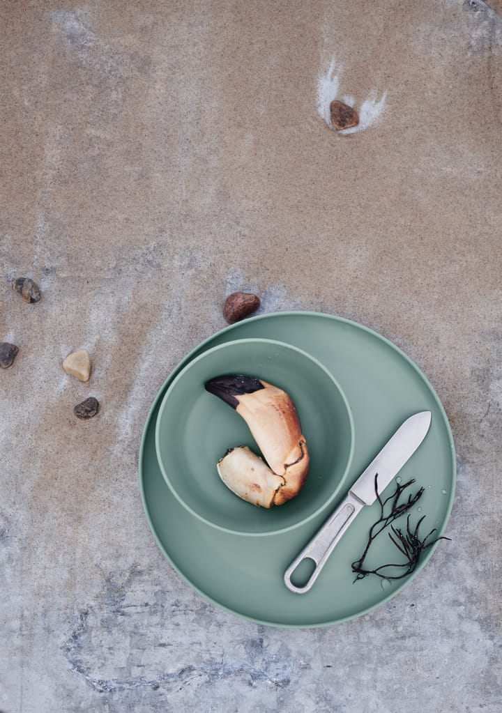 Grand Cru Take melamine bord Ø26 cm 2-pack, Mistgroen Rosendahl