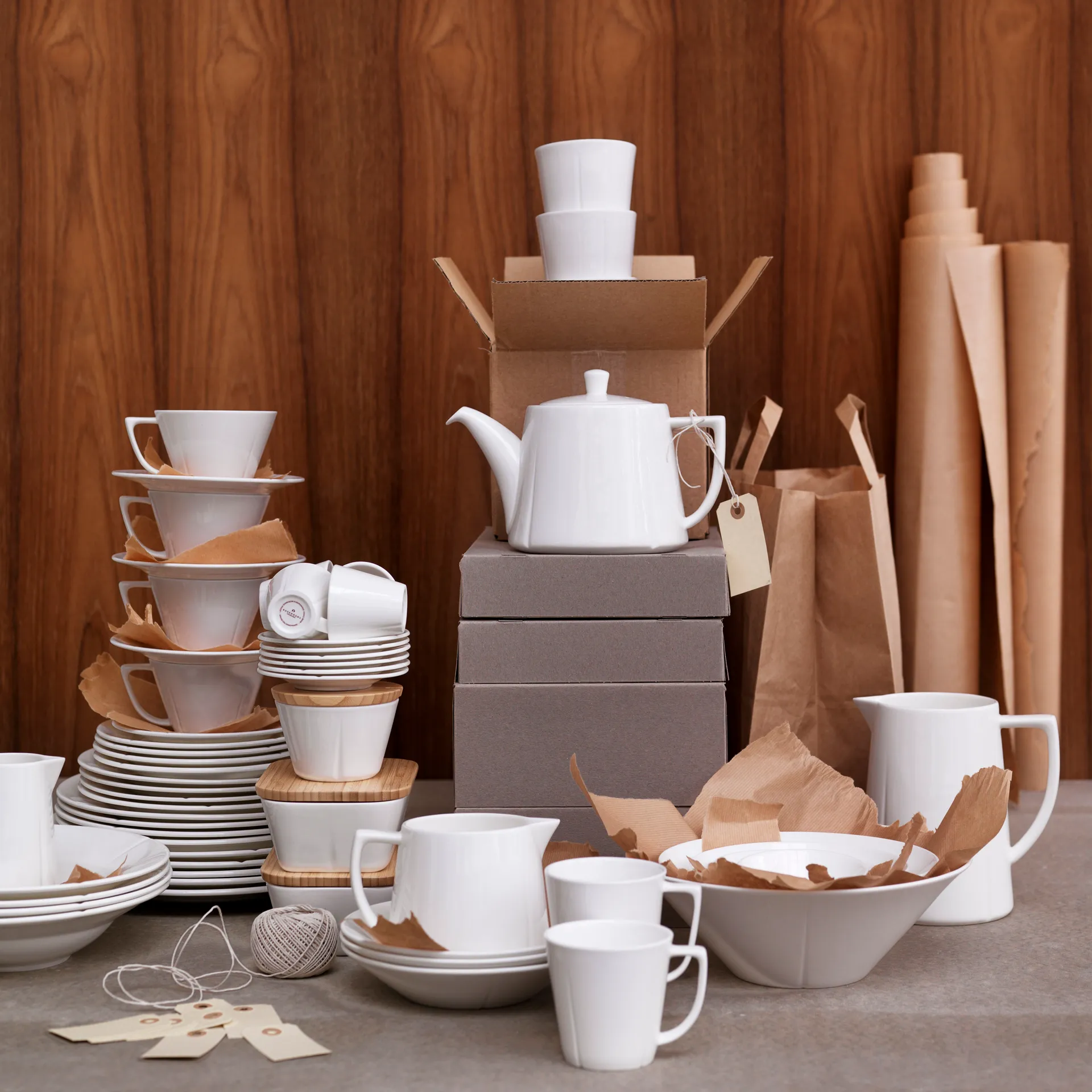 Grand Cru theekop met schotel, wit Rosendahl