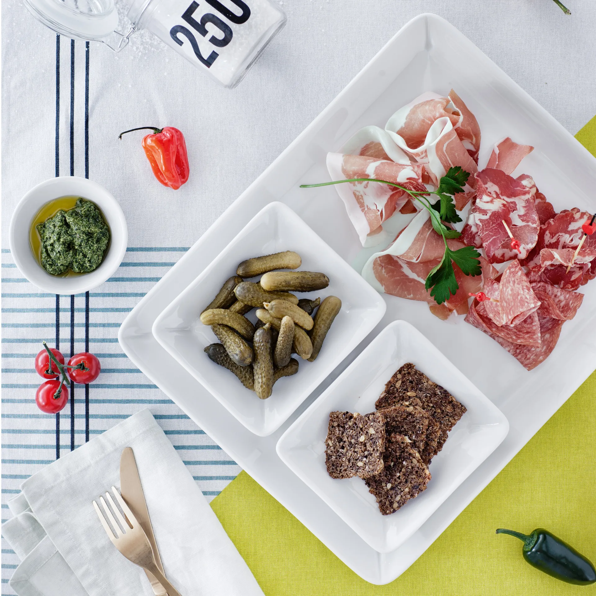 Grand Cru vierkant serveerbord, 35 x 28 cm Rosendahl