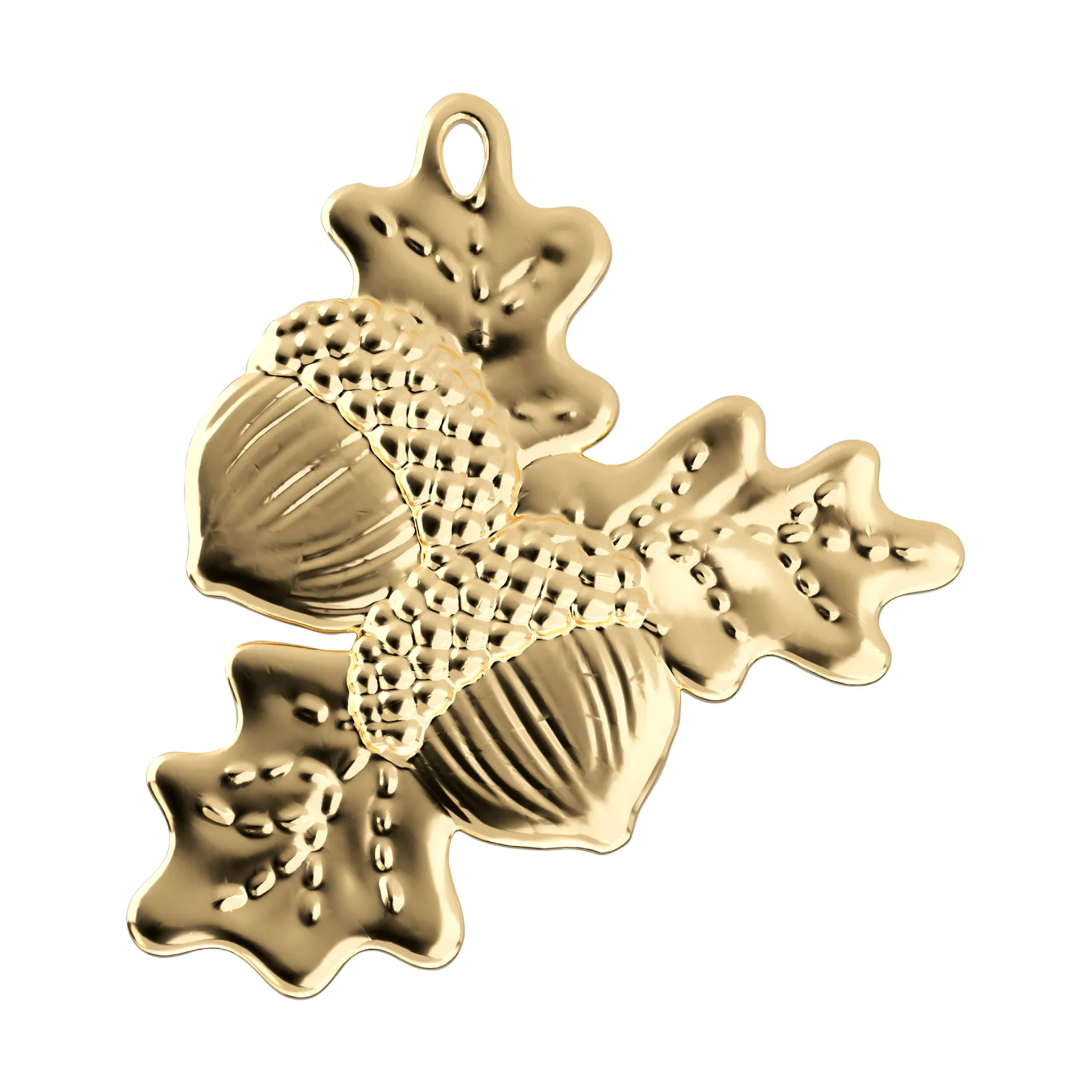 Karen Blixen enchanted acorn decoratiehanger, Verguld, 7 cm Rosendahl