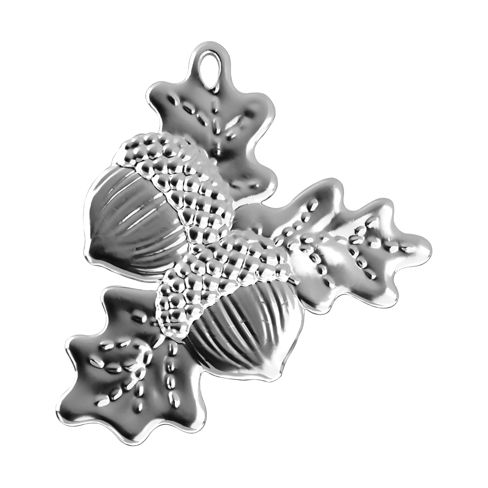 Karen Blixen enchanted acorn decoratiehanger, verzilverd, 7 cm Rosendahl