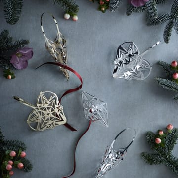 Karen Blixen hart hangend 12,8 cm. - goud - Rosendahl