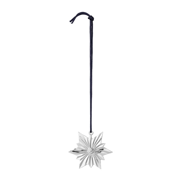 Karen Blixen north star ster kersthanger 6,5 cm - Verzilverd - Rosendahl