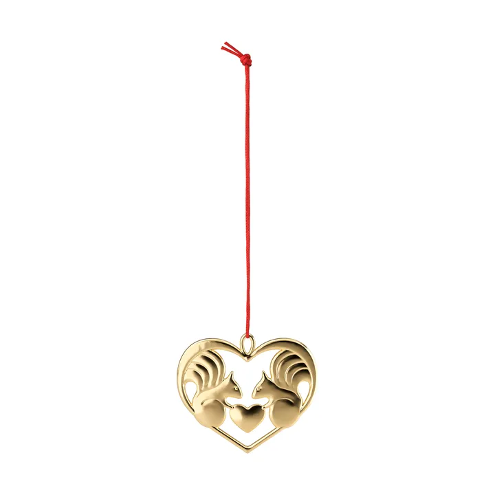 Karen Blixen nuts about you decoratiehanger - Verguld, 6 cm - Rosendahl