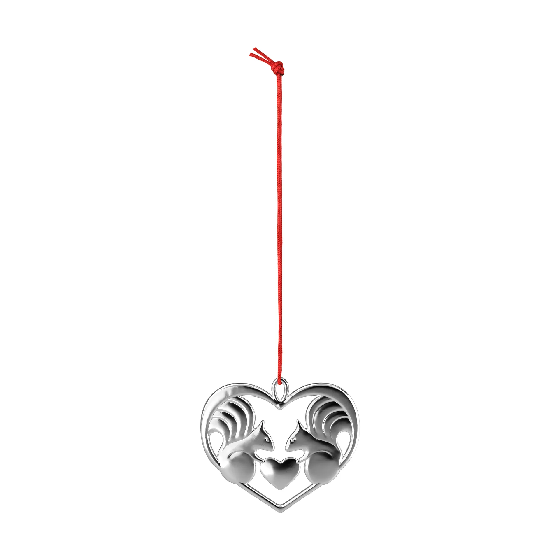 Karen Blixen nuts about you decoratiehanger, Verzilverd, 6 cm Rosendahl