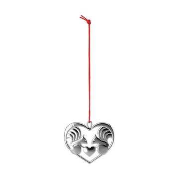 Karen Blixen nuts about you decoratiehanger - Verzilverd, 6 cm - Rosendahl