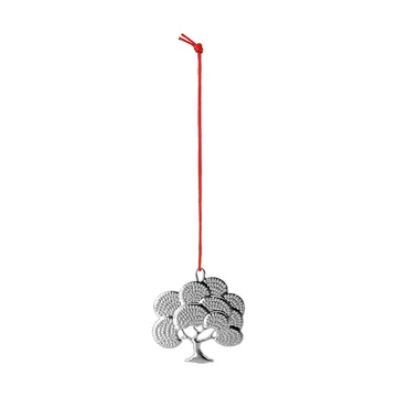Karen Blixen oak decoratiehanger - Verzilverd, 6 cm - Rosendahl