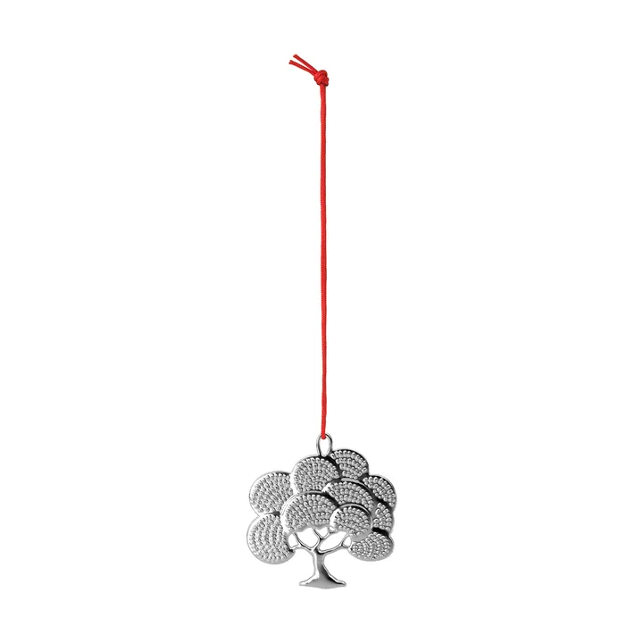 Karen Blixen oak decoratiehanger - Verzilverd, 6 cm - Rosendahl