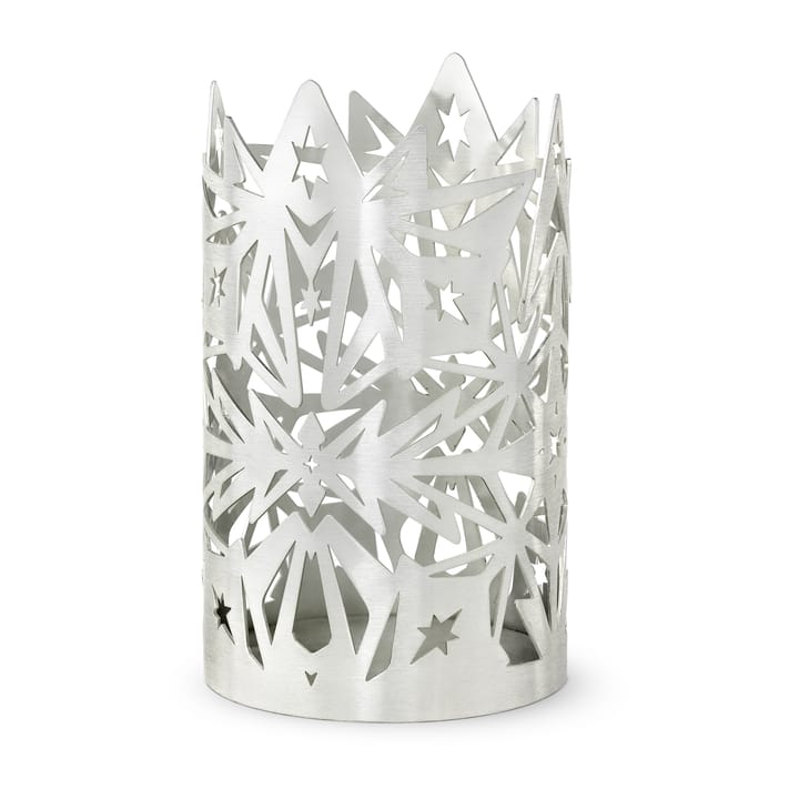 Karen Blixen waxinelichtjeshouder 16 cm - Verzilverd - Rosendahl