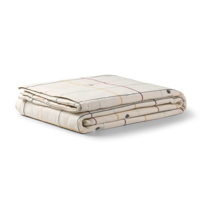 Outdoor Check doorgestikte plaid 130x180, Multi Rosendahl