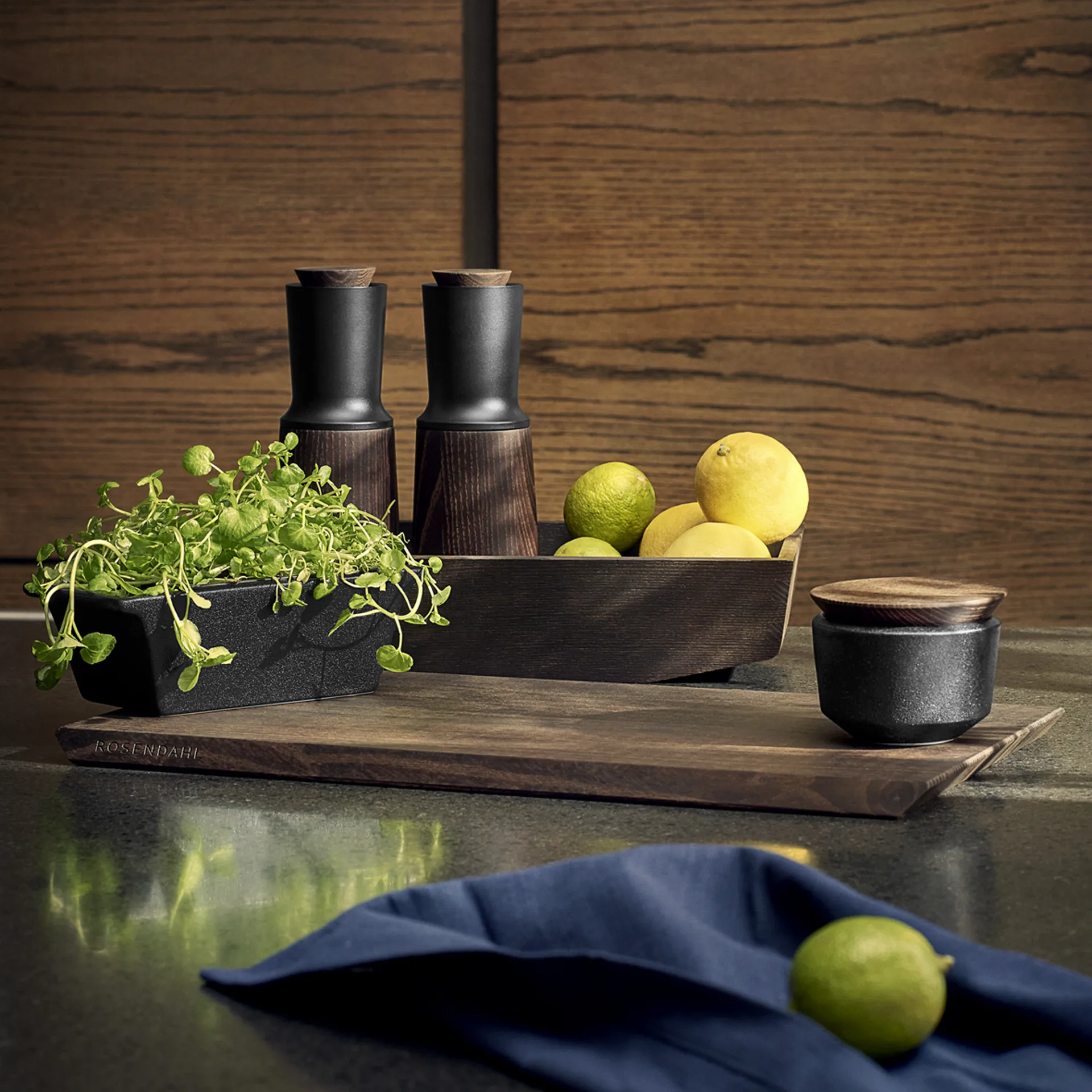 Rå snijplank 44x25 cm, Thermo essen Rosendahl