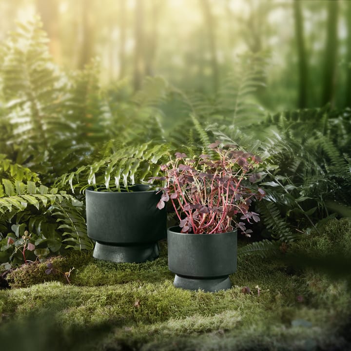 Ro bloempot Ø19 cm, Donkergroen Rosendahl