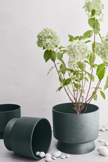 Ro bloempot Ø30 cm - Donkergroen - Rosendahl