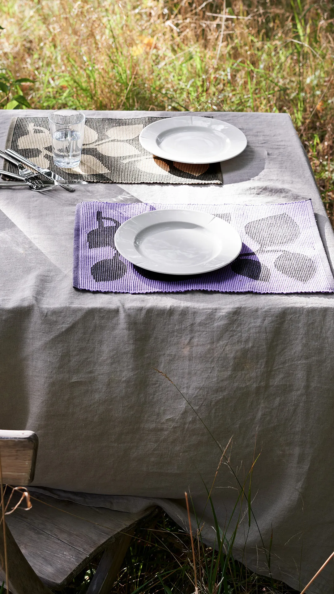 Rosendahl outdoor natura placemat 30x43 cm, Groen-lavender Rosendahl