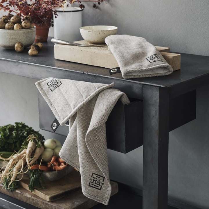 Ruwe keukenhanddoek, Donkergrijs Rosendahl