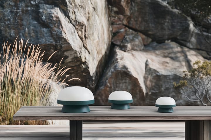 Soft Spot dots zonne-energielamp Ø14,5 cm, Forest green Rosendahl