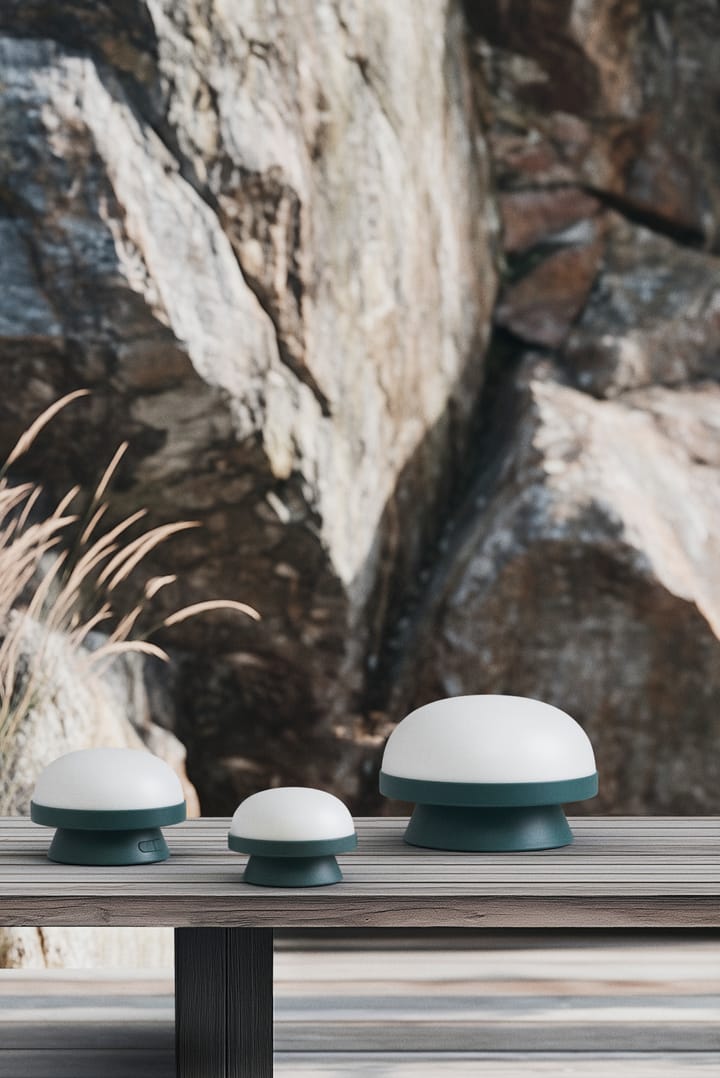 Soft Spot dots zonne-energielamp Ø14,5 cm, Forest green Rosendahl