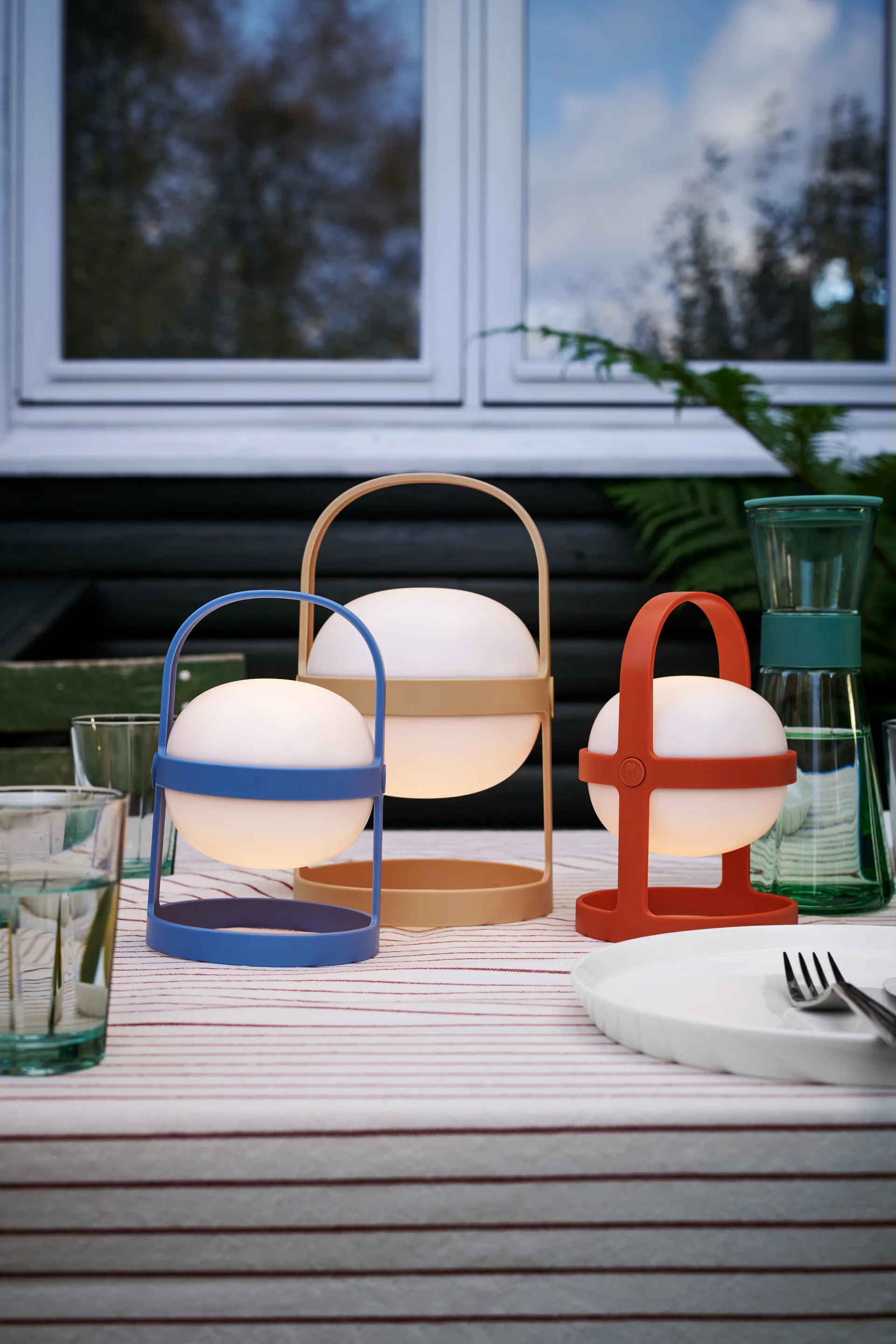 Soft Spot lamp op zonne-energie sky blue, 18,5 cm Rosendahl