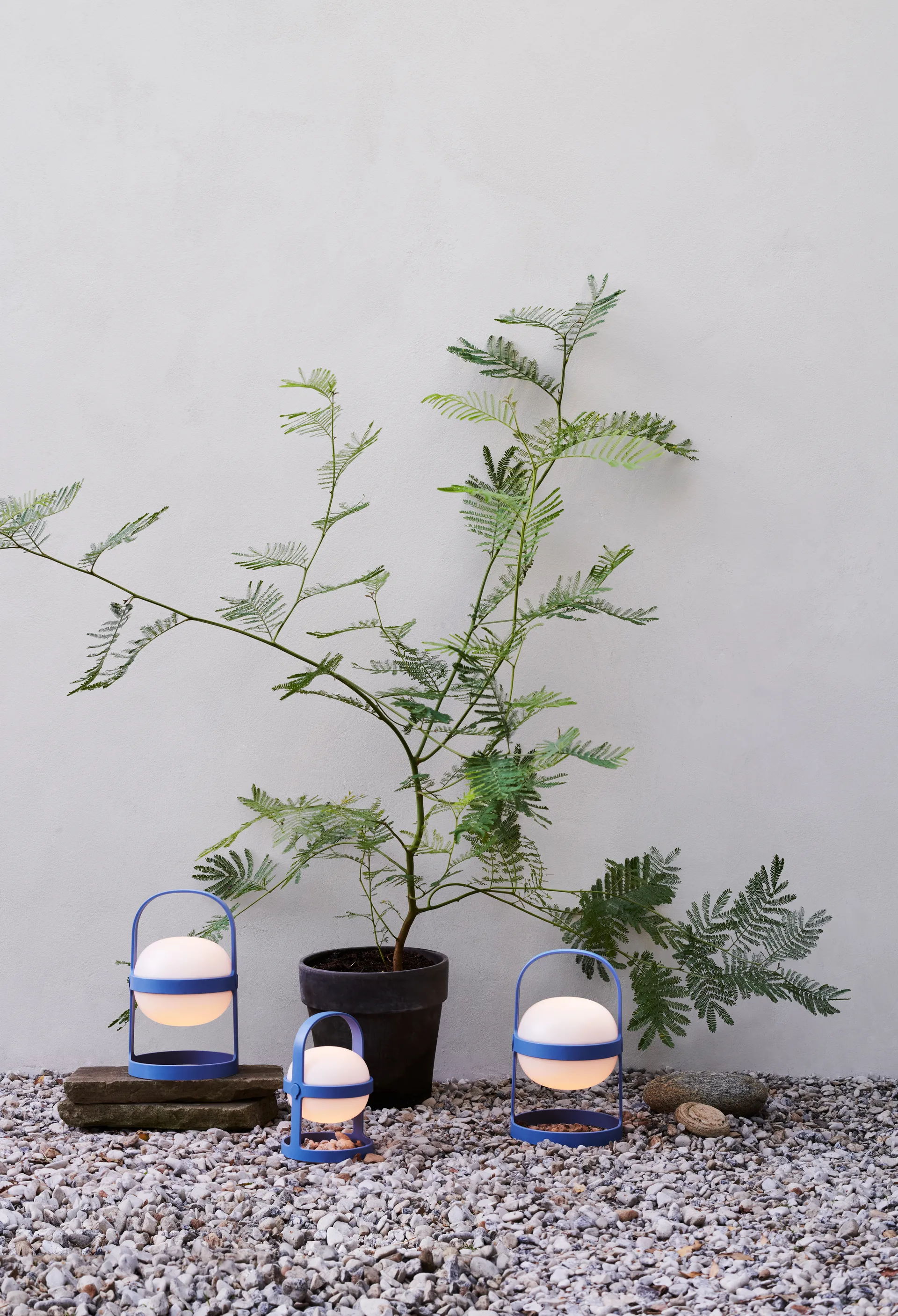 Soft Spot lamp op zonne-energie sky blue, 18,5 cm Rosendahl