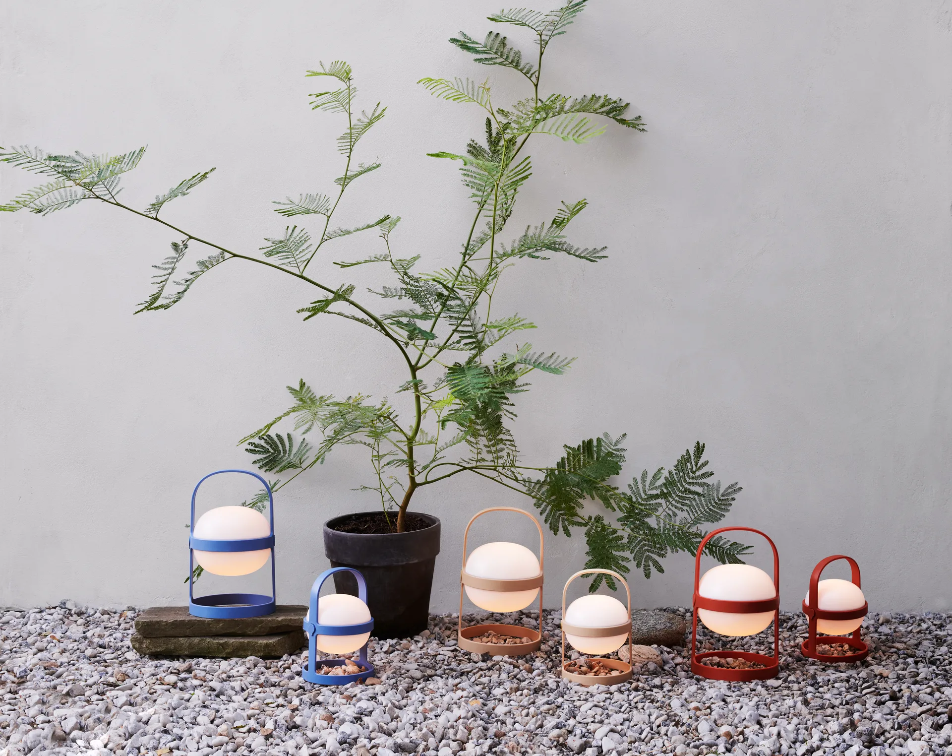 Soft Spot lamp op zonne-energie sky blue, 25 cm Rosendahl