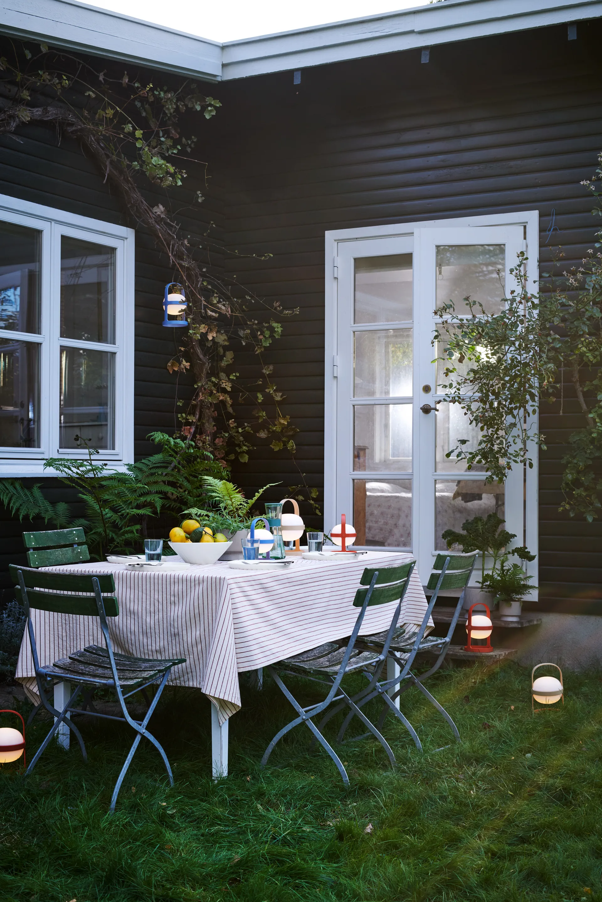 Soft Spot lamp op zonne-energie terracotta, 25 cm Rosendahl