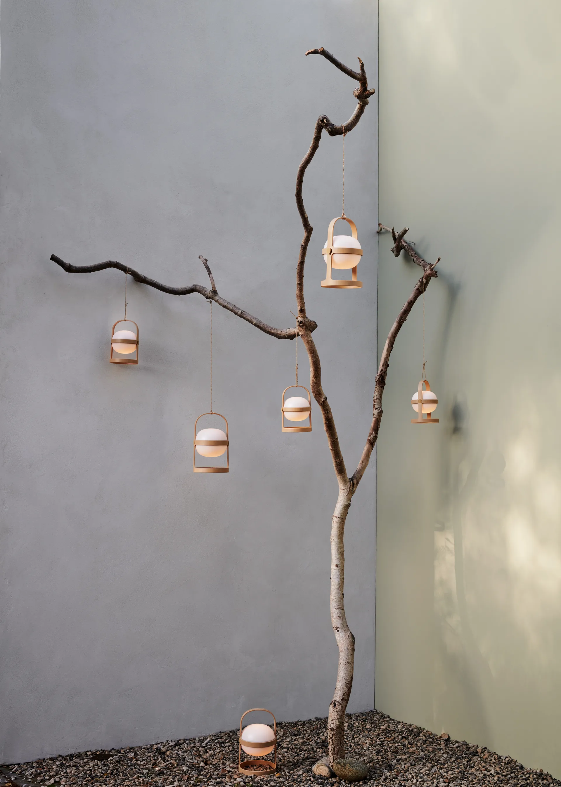 Soft Spot lamp op zonne-energie wheat, 25 cm Rosendahl