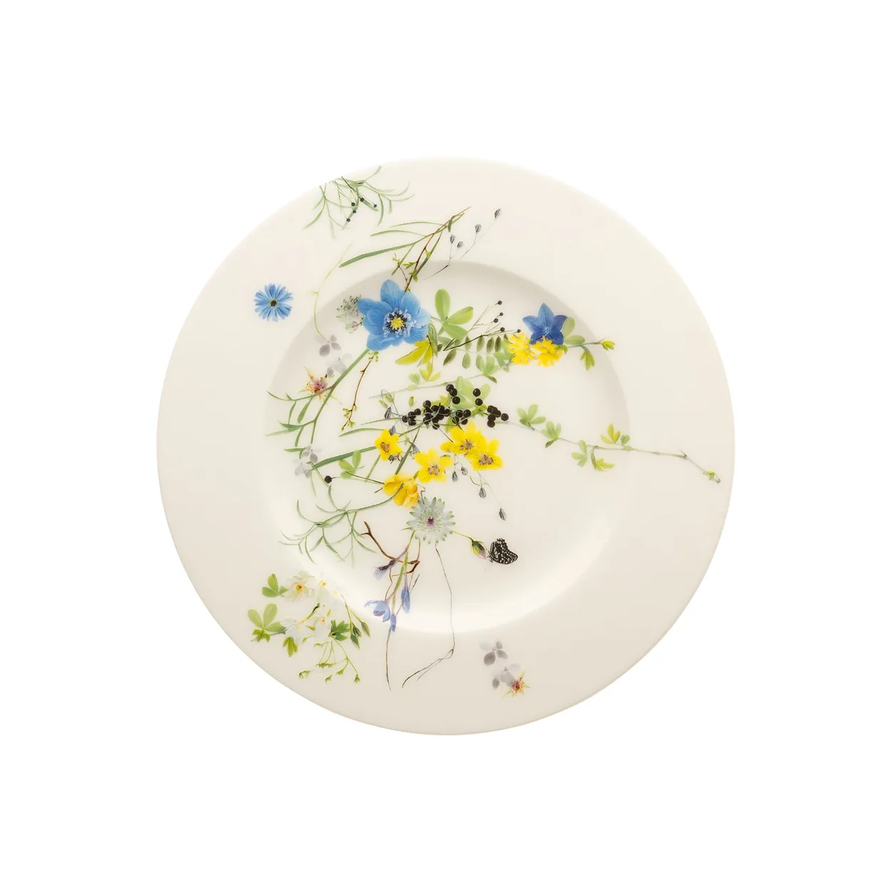 Rosenthal Brillance Fleurs des Alpes bord 19 cm Multi
