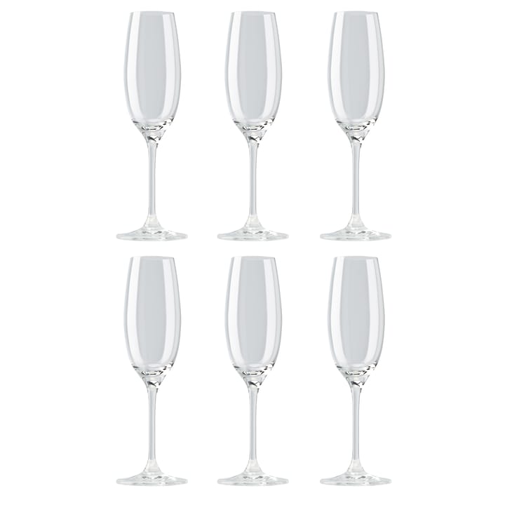DiVino champagneglas 22 cl 6-pack, Helder Rosenthal