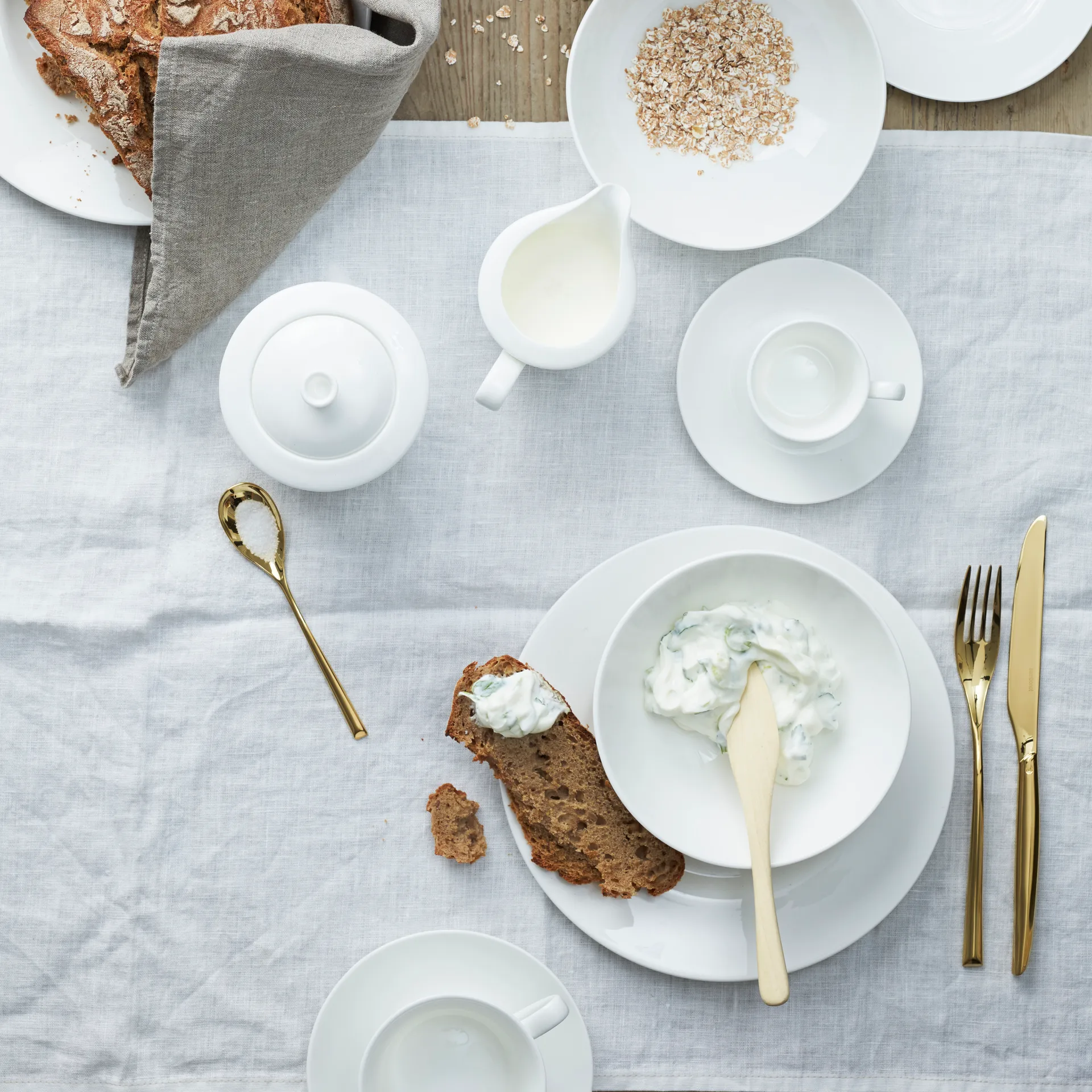 Jade bord 28 cm, Wit Rosenthal