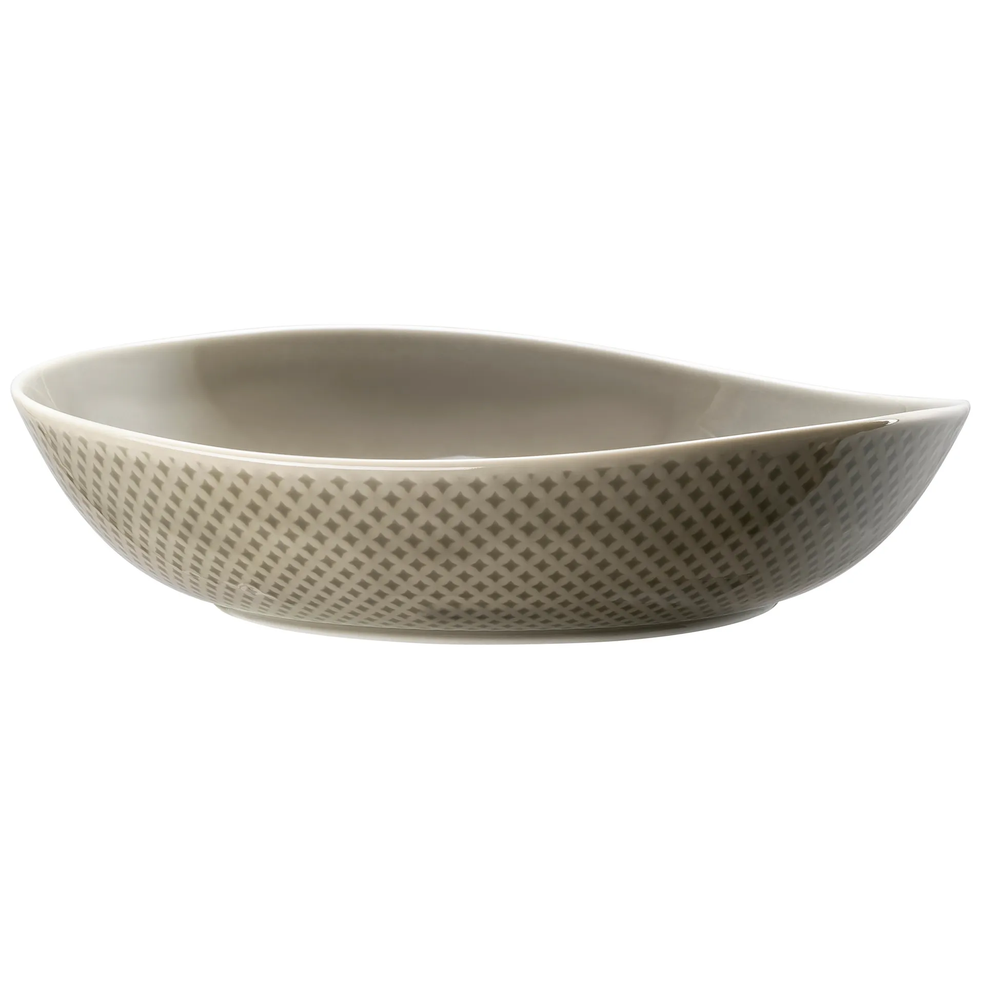 Junto diep bord 25 cm, Pearl grey Rosenthal