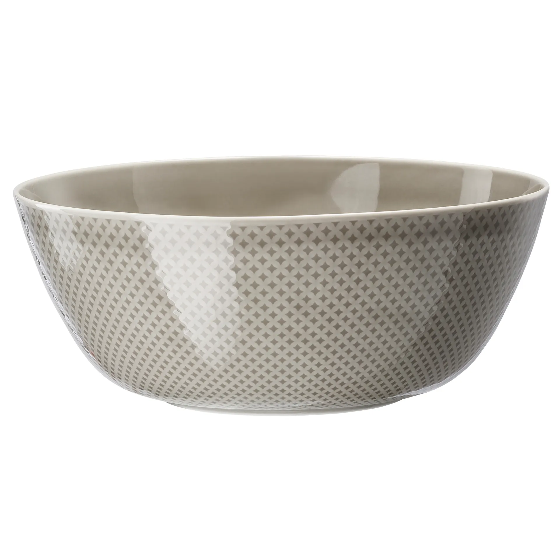 Junto serveerschaal 26 cm, Pearl grey Rosenthal