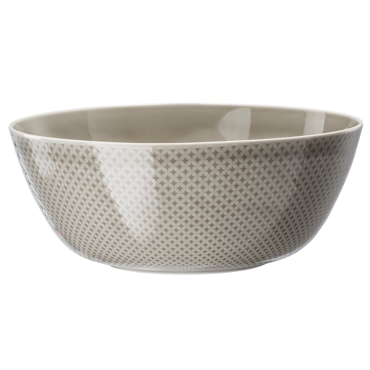 Rosenthal Junto serveerschaal 26 cm Pearl grey | Scandinavisch Interieur | Serveerschalen | Grijs