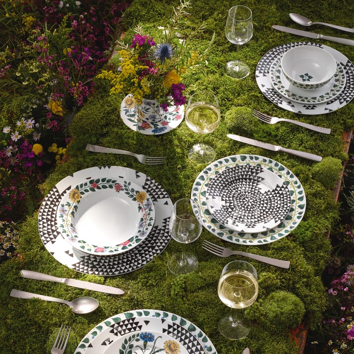 Magic Garden Foliage bord 21 cm - Wit-groen - Rosenthal
