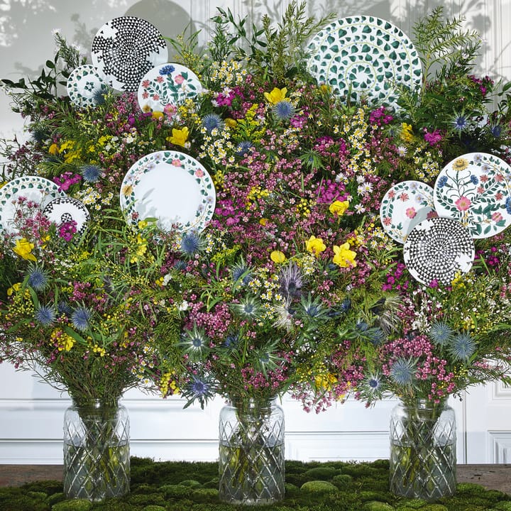 Magic Garden Foliage bord 21 cm - Wit-groen - Rosenthal
