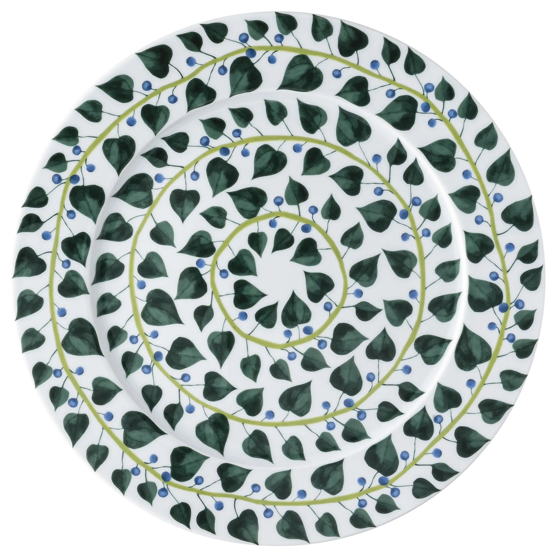 Magic Garden Foliage serveerschotel Ø33 cm, Wit-groen Rosenthal