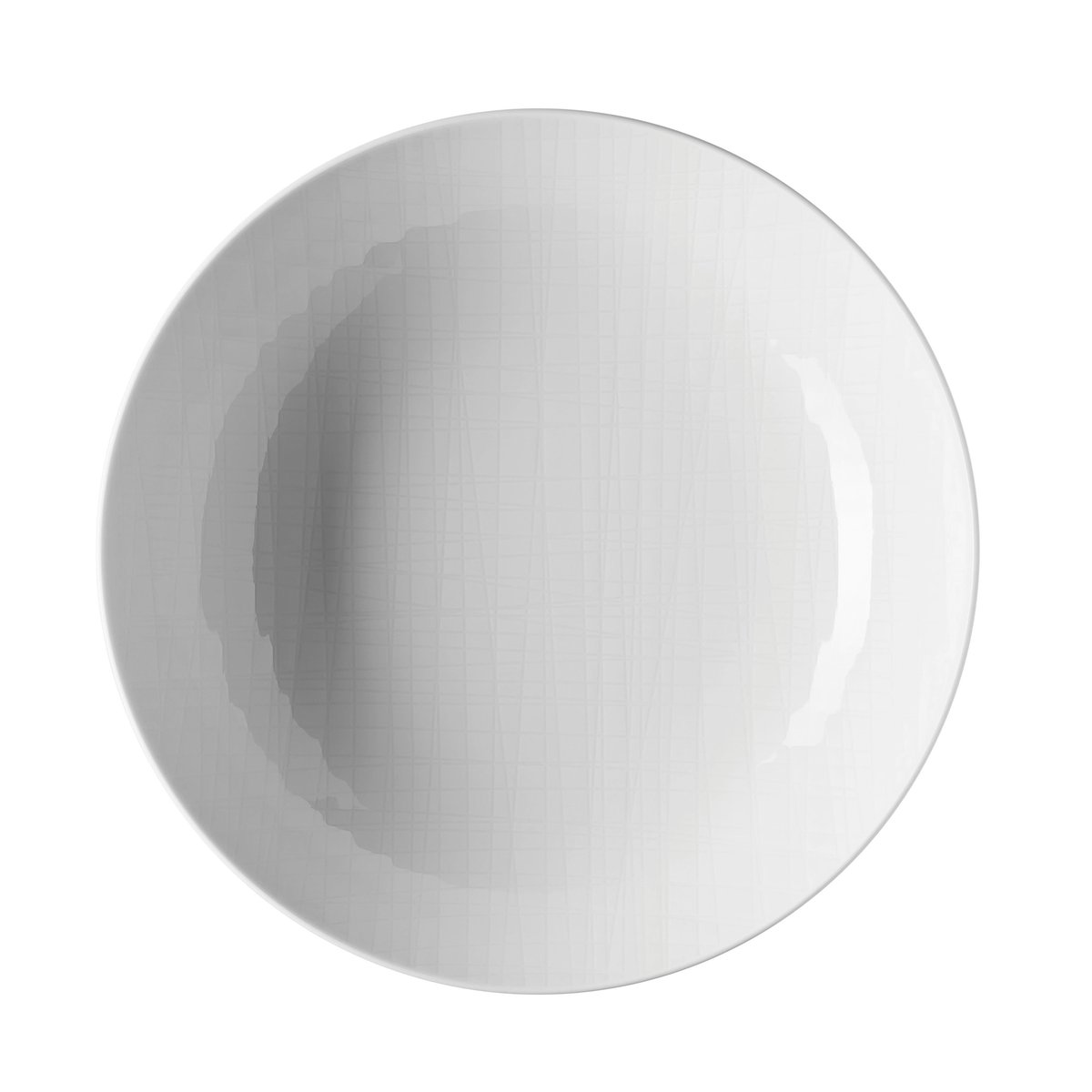 Rosenthal Mesh diep bord 21 cm. wit