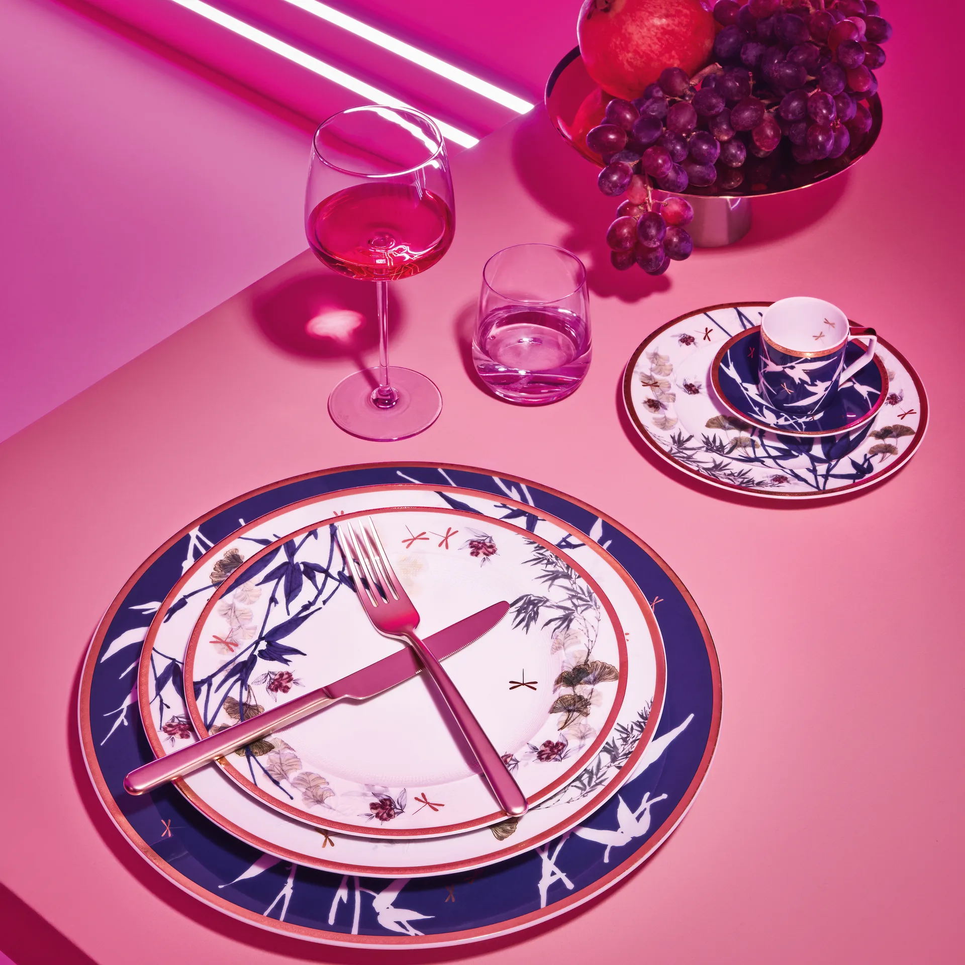 Rosenthal Heritage Turandot bord 27 cm, Wit Rosenthal