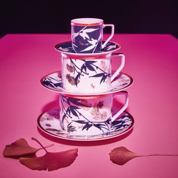 Rosenthal Heritage Turandot espressokopje met schoteltje - Blauw - Rosenthal