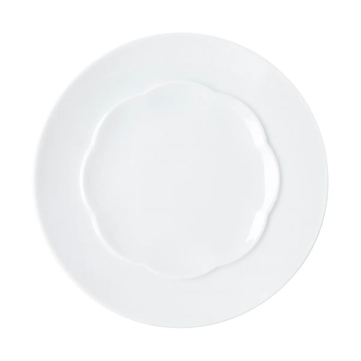 Sonetto Bianco bord Ø17 cm, White Rosenthal