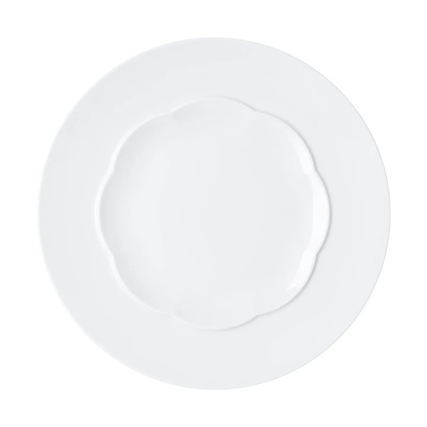Sonetto Bianco bord Ø28 cm, White Rosenthal