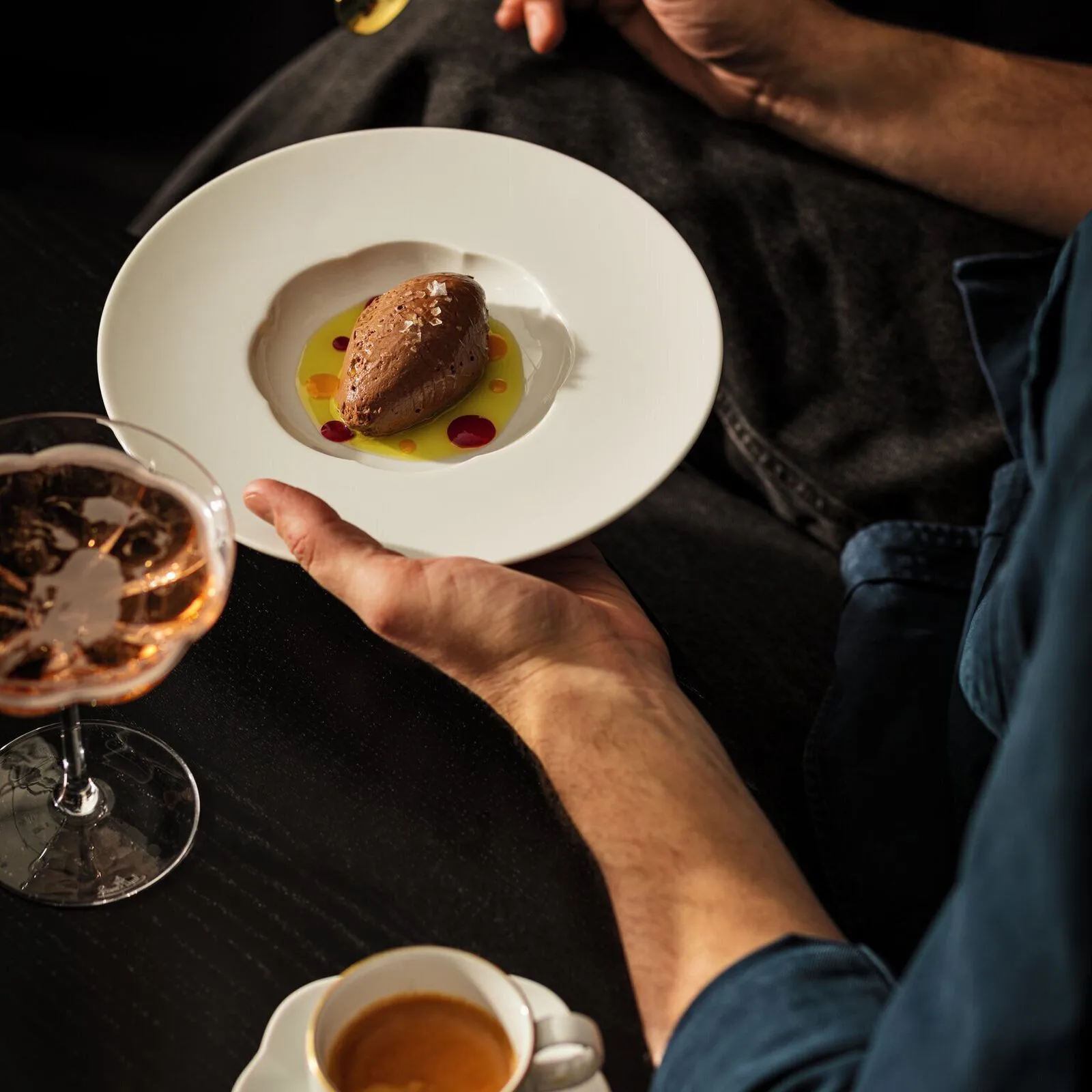 Sonetto Bianco diepe bord Ø22 cm, White Rosenthal