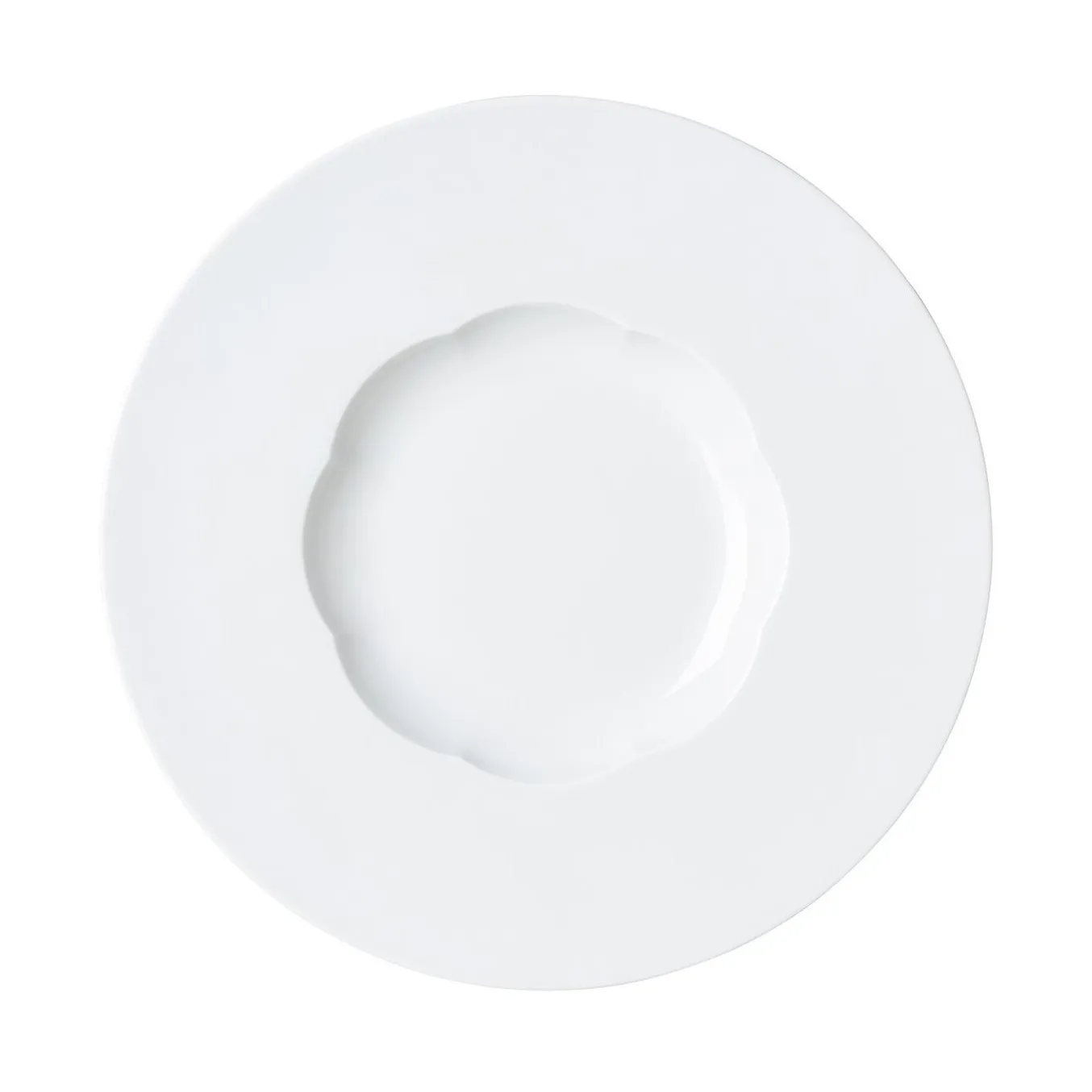 Sonetto Bianco diepe bord Ø26 cm, White Rosenthal