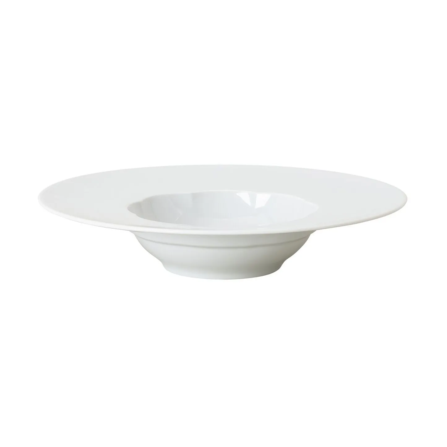 Sonetto Bianco diepe bord Ø28 cm, White Rosenthal