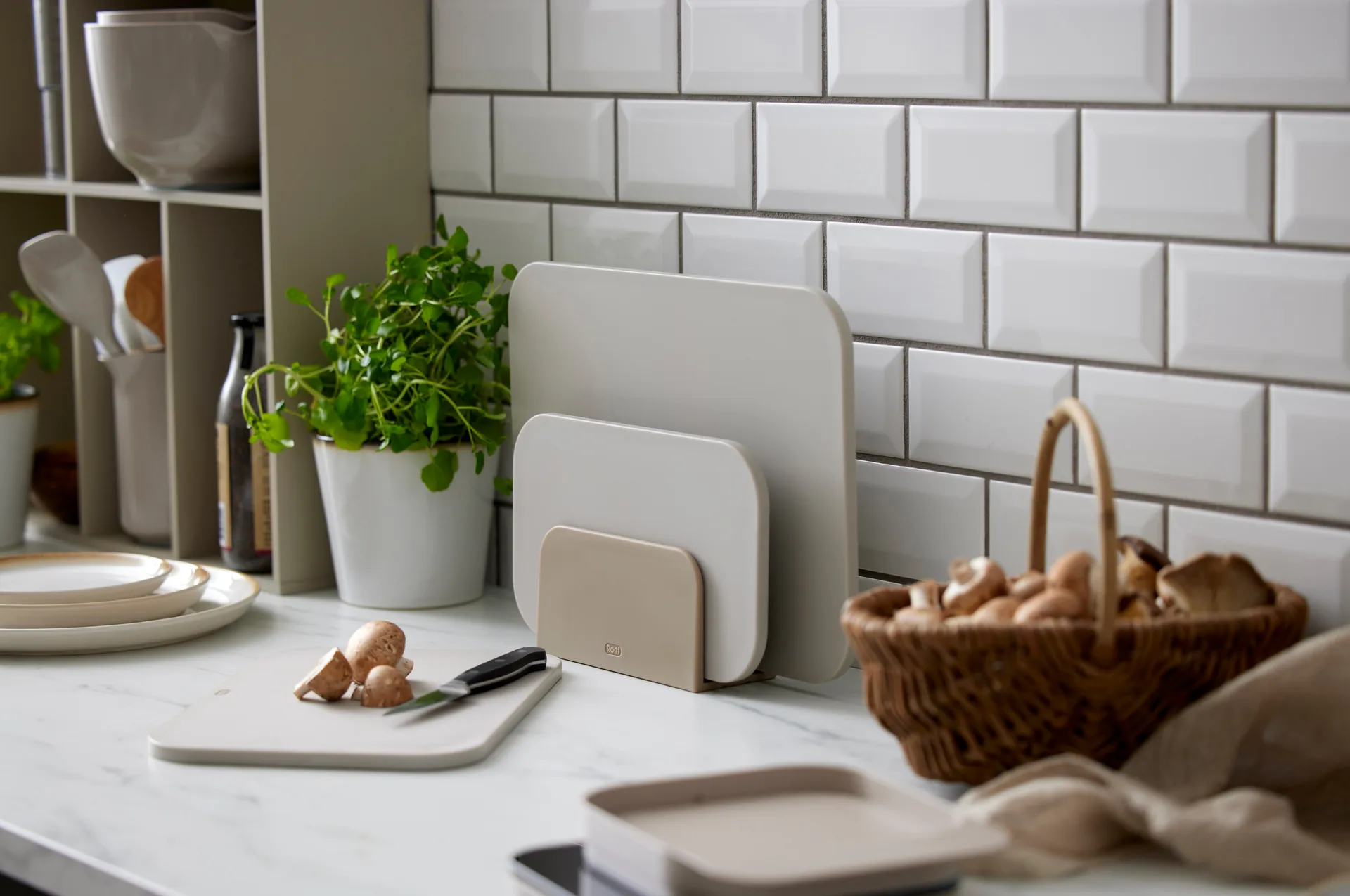 Choptima snijplank L 25,5x35,5 cm, Humus Rosti